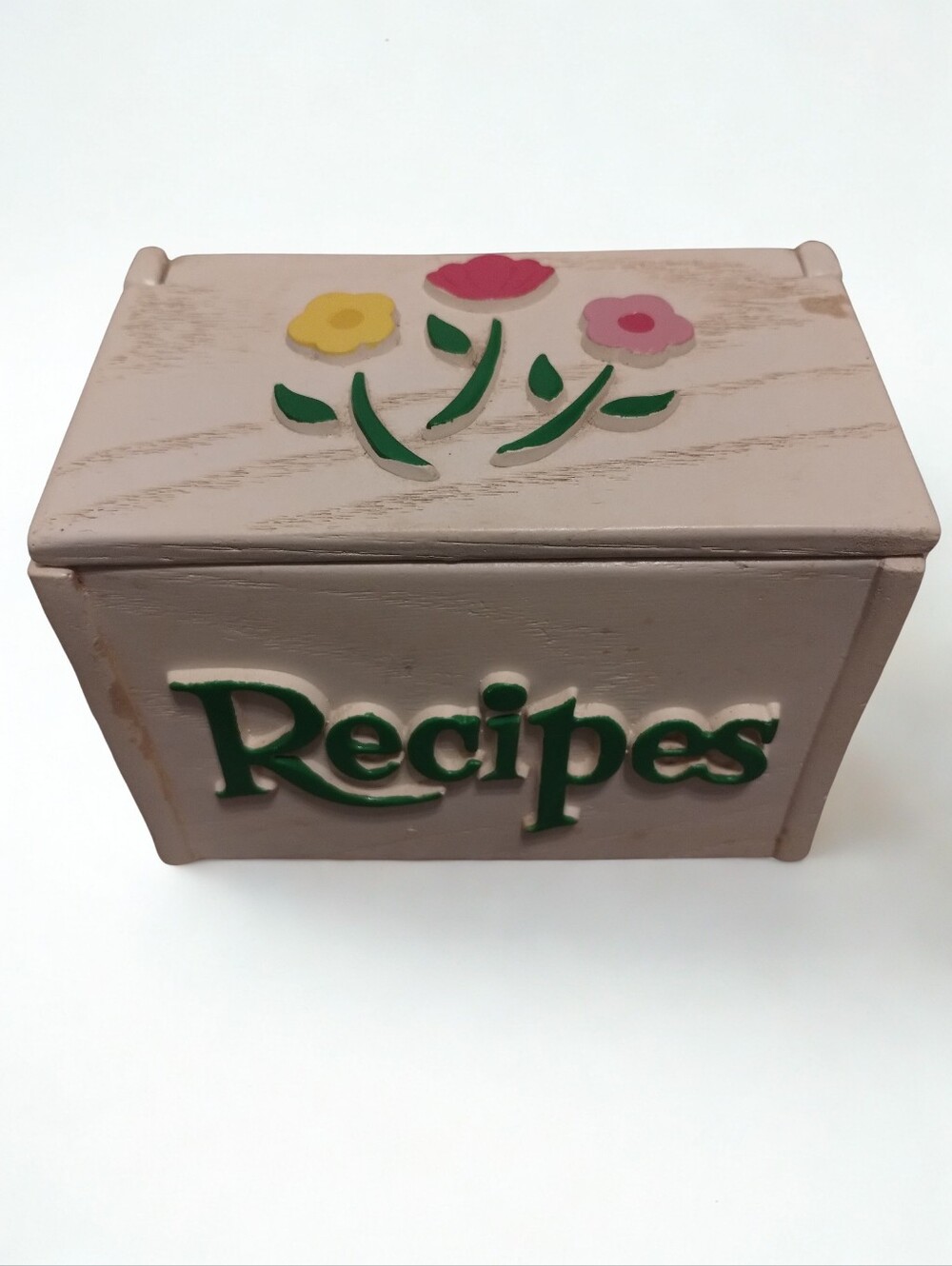 Vintage 1985 Recipe Box